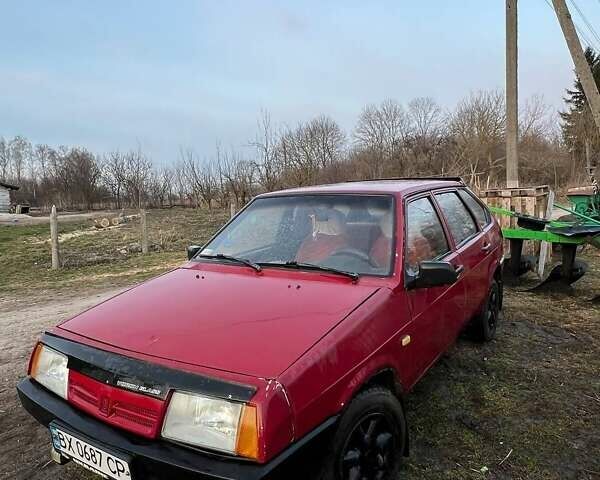 Червоний ВАЗ 2109, об'ємом двигуна 1.3 л та пробігом 300 тис. км за 850 $, фото 1 на Automoto.ua