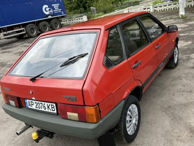 Красный ВАЗ 2109, объемом двигателя 1.3 л и пробегом 132 тыс. км за 1500 $, фото 1 на Automoto.ua