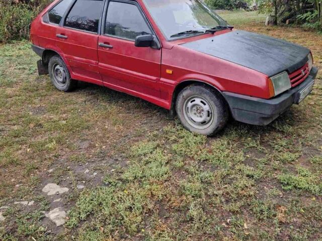 Красный ВАЗ 2109, объемом двигателя 0 л и пробегом 100 тыс. км за 600 $, фото 1 на Automoto.ua