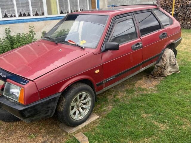 Червоний ВАЗ 2109, об'ємом двигуна 0 л та пробігом 200 тис. км за 700 $, фото 1 на Automoto.ua