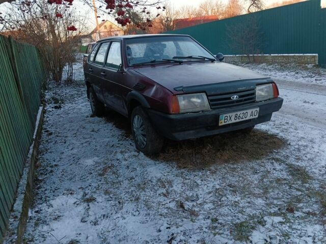 Червоний ВАЗ 2109, об'ємом двигуна 1.5 л та пробігом 102 тис. км за 214 $, фото 1 на Automoto.ua