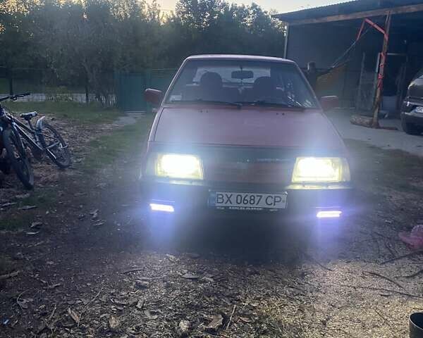 Красный ВАЗ 2109, объемом двигателя 1.29 л и пробегом 100 тыс. км за 800 $, фото 1 на Automoto.ua