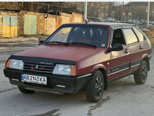 Червоний ВАЗ 2109, об'ємом двигуна 1.3 л та пробігом 200 тис. км за 650 $, фото 1 на Automoto.ua