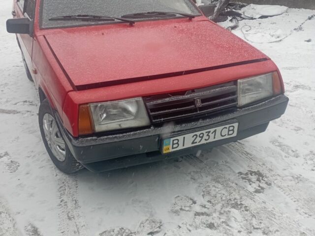 Красный ВАЗ 2109, объемом двигателя 0 л и пробегом 100 тыс. км за 922 $, фото 1 на Automoto.ua