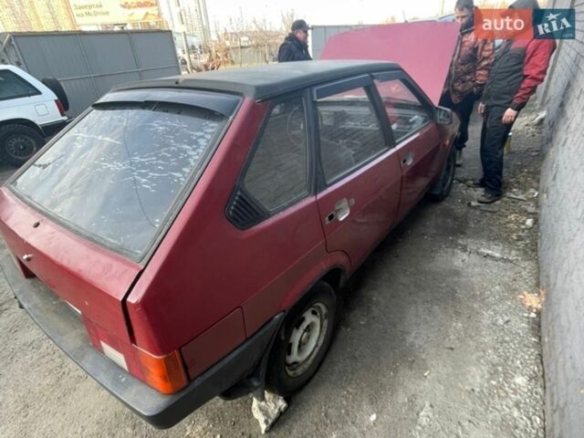 Красный ВАЗ 2109, объемом двигателя 1.5 л и пробегом 86 тыс. км за 340 $, фото 1 на Automoto.ua