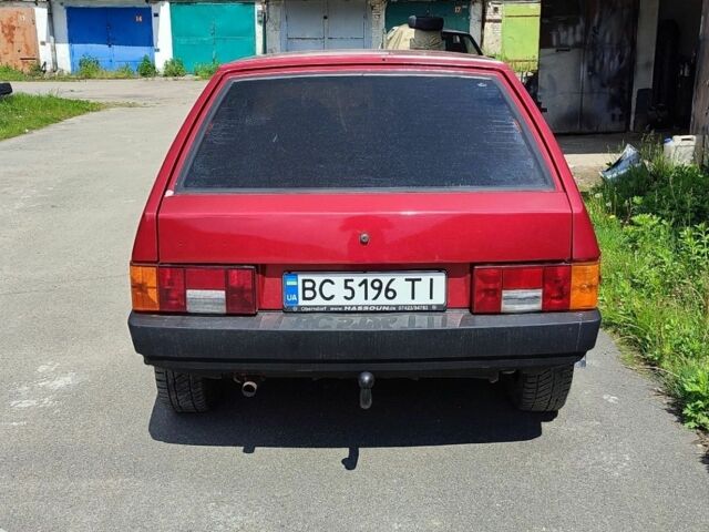 Червоний ВАЗ 2109, об'ємом двигуна 1.5 л та пробігом 53 тис. км за 1500 $, фото 1 на Automoto.ua