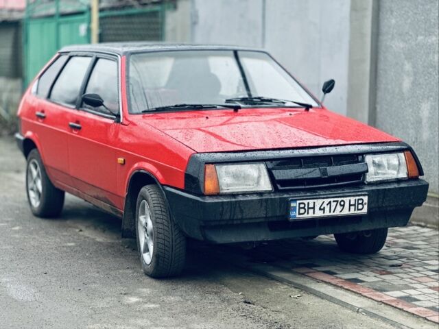 Красный ВАЗ 2109, объемом двигателя 1.3 л и пробегом 950 тыс. км за 1100 $, фото 1 на Automoto.ua