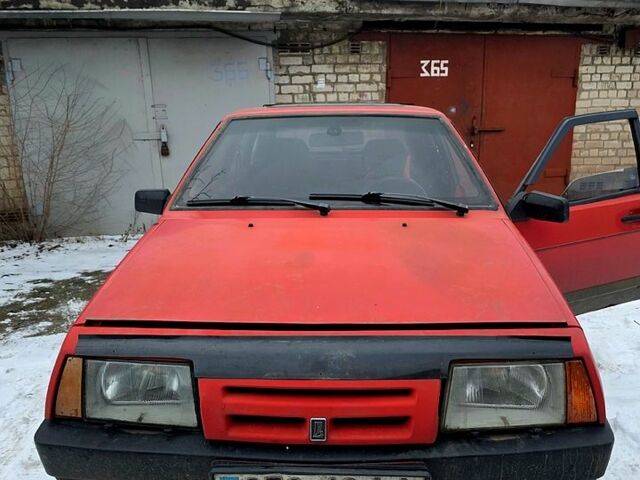 Червоний ВАЗ 2109, об'ємом двигуна 1.6 л та пробігом 218 тис. км за 900 $, фото 1 на Automoto.ua