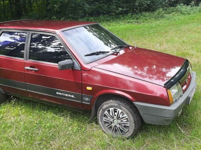 Червоний ВАЗ 2109, об'ємом двигуна 1.5 л та пробігом 128 тис. км за 999 $, фото 1 на Automoto.ua
