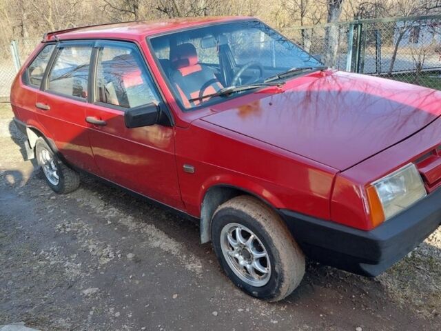 Червоний ВАЗ 2109, об'ємом двигуна 1.3 л та пробігом 130 тис. км за 1020 $, фото 1 на Automoto.ua