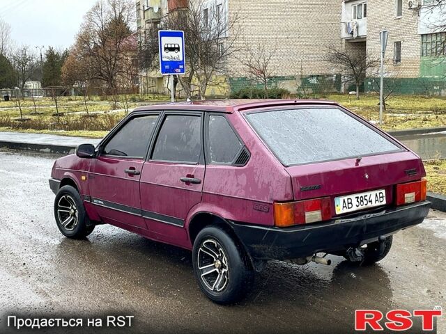 Красный ВАЗ 2109, объемом двигателя 1.5 л и пробегом 0 тыс. км за 600 $, фото 1 на Automoto.ua