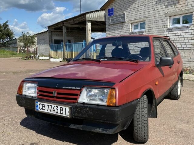 Червоний ВАЗ 2109, об'ємом двигуна 1.3 л та пробігом 199 тис. км за 529 $, фото 1 на Automoto.ua