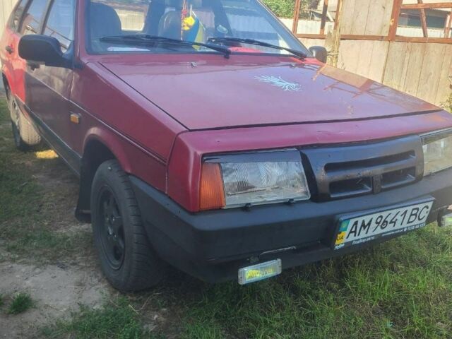 Червоний ВАЗ 2109, об'ємом двигуна 1.5 л та пробігом 50 тис. км за 750 $, фото 1 на Automoto.ua