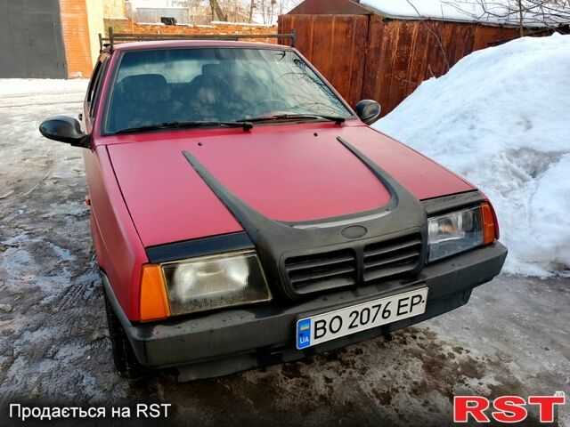 Красный ВАЗ 2109, объемом двигателя 1.5 л и пробегом 200 тыс. км за 799 $, фото 1 на Automoto.ua