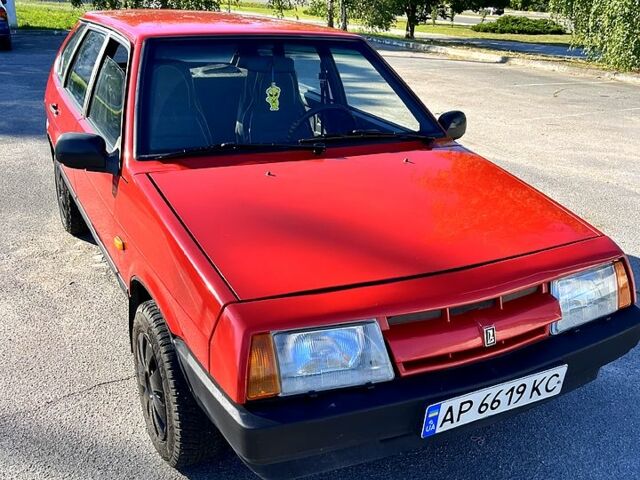Красный ВАЗ 2109, объемом двигателя 1.1 л и пробегом 163 тыс. км за 1500 $, фото 1 на Automoto.ua