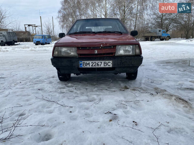 Красный ВАЗ 2109, объемом двигателя 1.29 л и пробегом 73 тыс. км за 850 $, фото 1 на Automoto.ua