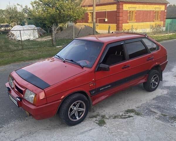 Червоний ВАЗ 2109, об'ємом двигуна 1.3 л та пробігом 69 тис. км за 1000 $, фото 1 на Automoto.ua