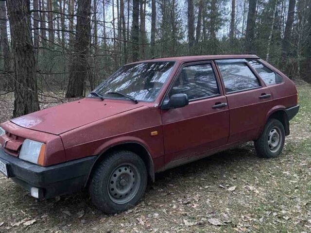 Червоний ВАЗ 2109, об'ємом двигуна 1.3 л та пробігом 1 тис. км за 850 $, фото 1 на Automoto.ua