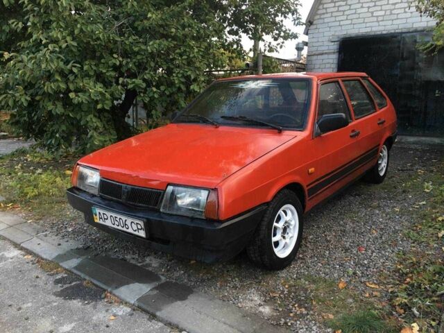 Красный ВАЗ 2109, объемом двигателя 1.5 л и пробегом 666 тыс. км за 699 $, фото 1 на Automoto.ua