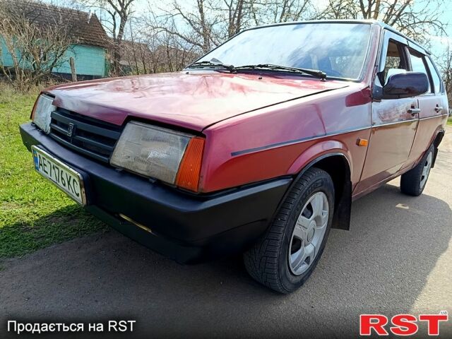 Красный ВАЗ 2109, объемом двигателя 1.5 л и пробегом 0 тыс. км за 900 $, фото 1 на Automoto.ua