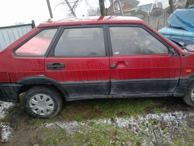 Червоний ВАЗ 2109, об'ємом двигуна 0 л та пробігом 122 тис. км за 450 $, фото 1 на Automoto.ua