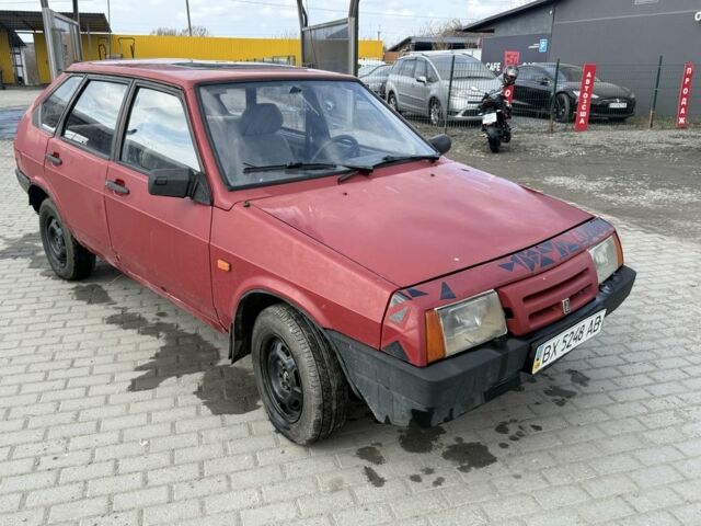 Красный ВАЗ 2109, объемом двигателя 0 л и пробегом 252 тыс. км за 452 $, фото 1 на Automoto.ua