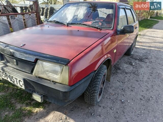 Червоний ВАЗ 2109, об'ємом двигуна 1.5 л та пробігом 70 тис. км за 650 $, фото 1 на Automoto.ua