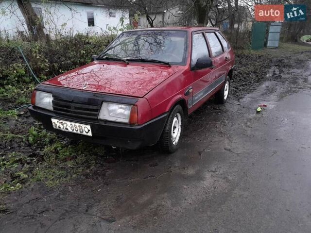 Червоний ВАЗ 2109, об'ємом двигуна 1.5 л та пробігом 50 тис. км за 591 $, фото 1 на Automoto.ua