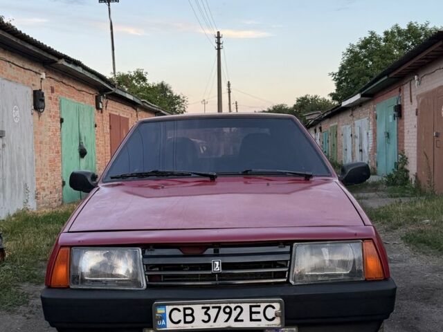 Красный ВАЗ 2109, объемом двигателя 1.5 л и пробегом 270 тыс. км за 850 $, фото 1 на Automoto.ua
