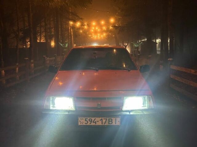 Красный ВАЗ 2109, объемом двигателя 1.3 л и пробегом 5 тыс. км за 750 $, фото 1 на Automoto.ua