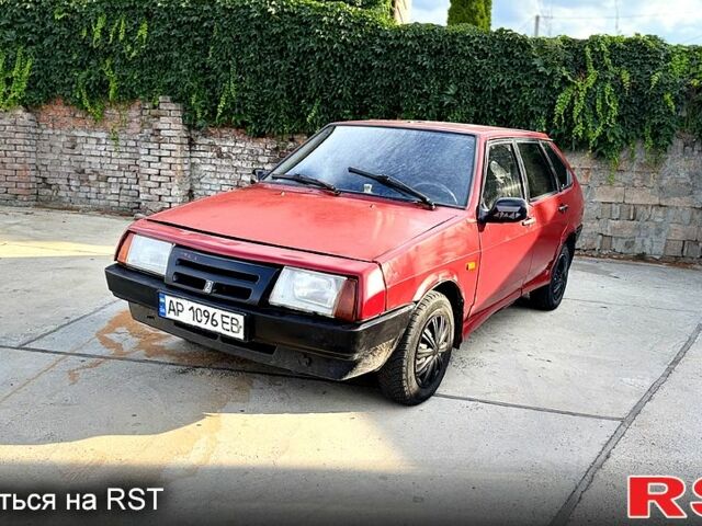Красный ВАЗ 2109, объемом двигателя 1.3 л и пробегом 250 тыс. км за 650 $, фото 1 на Automoto.ua