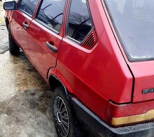 Червоний ВАЗ 2109, об'ємом двигуна 1.5 л та пробігом 200 тис. км за 500 $, фото 1 на Automoto.ua