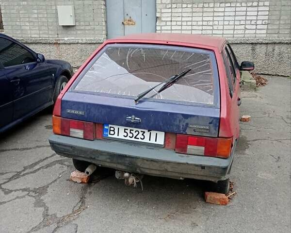 Червоний ВАЗ 2109, об'ємом двигуна 1.3 л та пробігом 200 тис. км за 900 $, фото 1 на Automoto.ua