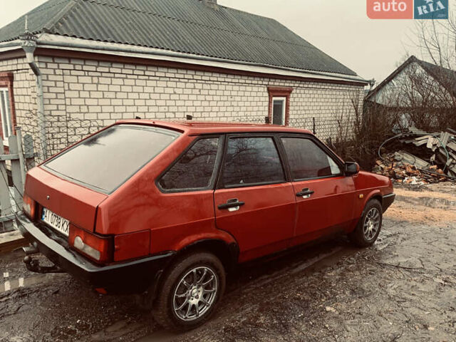 Красный ВАЗ 2109, объемом двигателя 1.5 л и пробегом 150 тыс. км за 1400 $, фото 1 на Automoto.ua