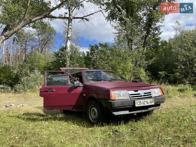 ВАЗ 2109 1991 в Чернигове на Automoto.ua Красный ВАЗ 2109, объемом двигателя 1.5 л и пробегом 250 тыс. км за 700 $, фото 1 на Automoto.ua
