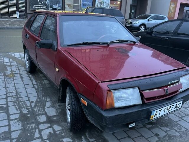 Красный ВАЗ 2109, объемом двигателя 0 л и пробегом 200 тыс. км за 500 $, фото 1 на Automoto.ua