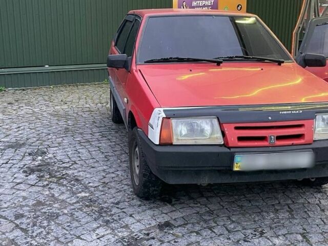 Красный ВАЗ 2109, объемом двигателя 1.3 л и пробегом 3 тыс. км за 1100 $, фото 1 на Automoto.ua