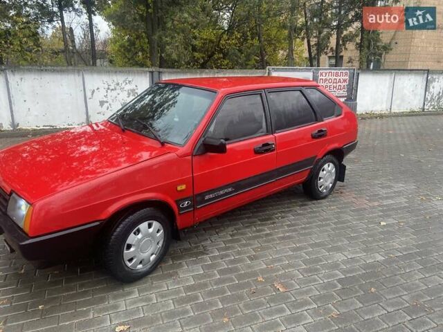 Красный ВАЗ 2109, объемом двигателя 1.29 л и пробегом 650 тыс. км за 1350 $, фото 1 на Automoto.ua