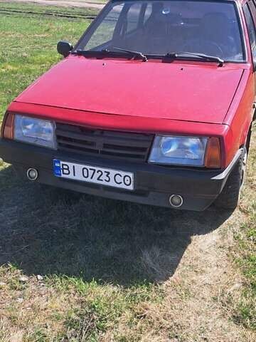 Червоний ВАЗ 2109, об'ємом двигуна 1.5 л та пробігом 50 тис. км за 1150 $, фото 1 на Automoto.ua