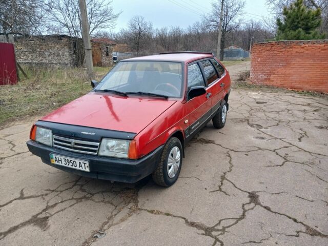 Червоний ВАЗ 2109, об'ємом двигуна 1.5 л та пробігом 230 тис. км за 650 $, фото 1 на Automoto.ua