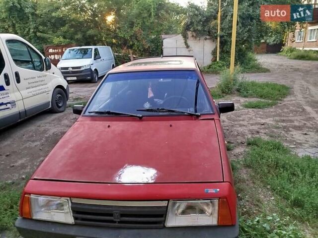 Красный ВАЗ 2109, объемом двигателя 1.3 л и пробегом 144 тыс. км за 850 $, фото 1 на Automoto.ua