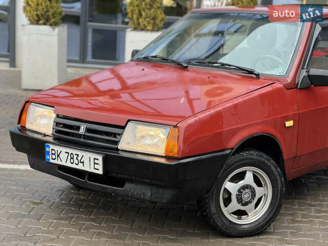 Червоний ВАЗ 2109, об'ємом двигуна 1.29 л та пробігом 101 тис. км за 850 $, фото 1 на Automoto.ua