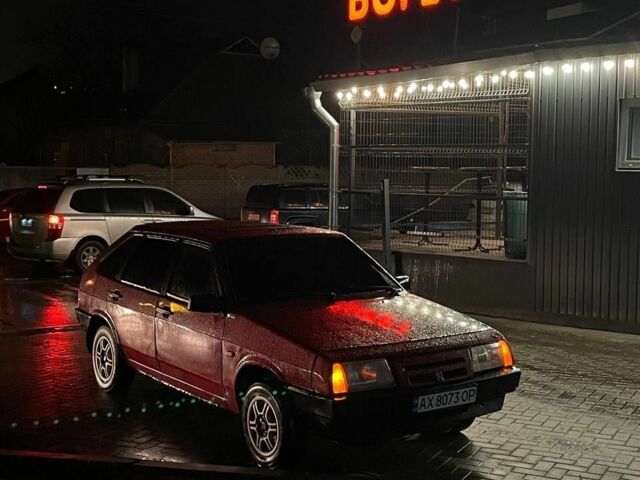 Красный ВАЗ 2109, объемом двигателя 1.3 л и пробегом 10 тыс. км за 1500 $, фото 1 на Automoto.ua