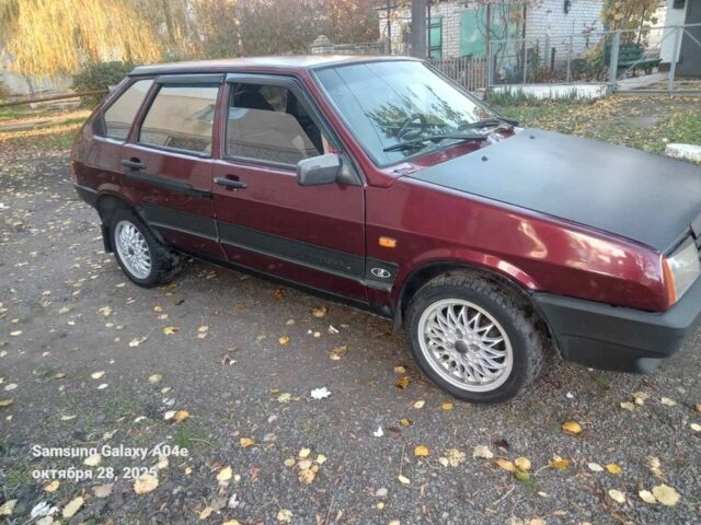 Красный ВАЗ 2109, объемом двигателя 1.3 л и пробегом 450 тыс. км за 1542 $, фото 1 на Automoto.ua
