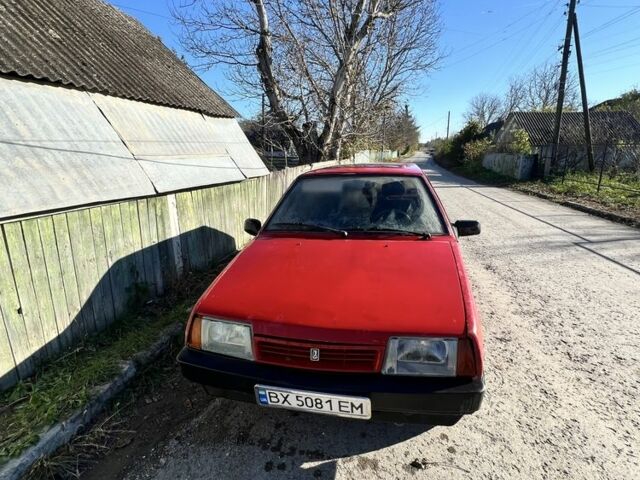 Красный ВАЗ 2109, объемом двигателя 1.5 л и пробегом 200 тыс. км за 850 $, фото 1 на Automoto.ua