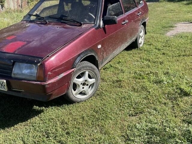 Червоний ВАЗ 2109, об'ємом двигуна 1.5 л та пробігом 333 тис. км за 494 $, фото 1 на Automoto.ua