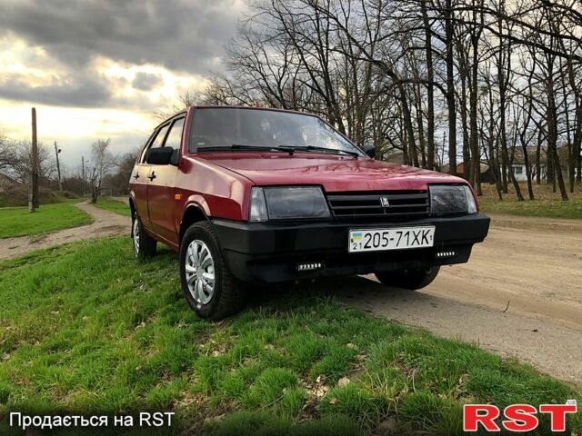 Червоний ВАЗ 2109, об'ємом двигуна 1.3 л та пробігом 0 тис. км за 900 $, фото 1 на Automoto.ua