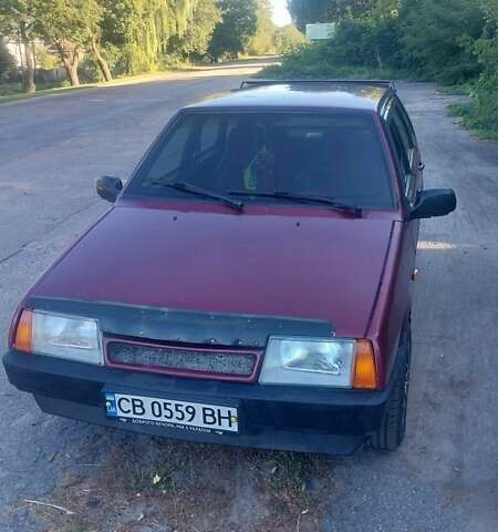 Червоний ВАЗ 2109, об'ємом двигуна 1.5 л та пробігом 65 тис. км за 1400 $, фото 1 на Automoto.ua