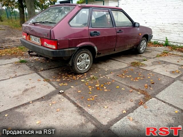 Червоний ВАЗ 2109, об'ємом двигуна 1.5 л та пробігом 0 тис. км за 500 $, фото 1 на Automoto.ua