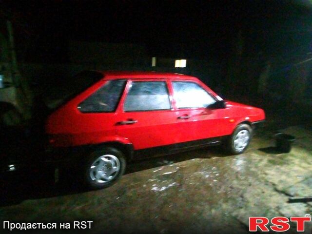 Красный ВАЗ 2109, объемом двигателя 15 л и пробегом 0 тыс. км за 1000 $, фото 1 на Automoto.ua